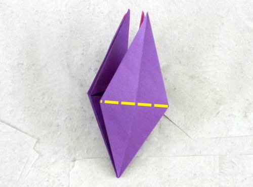 Bonsai Origami Fuchsia flower diagrams Bonsai Origami Fuchsia flower diagrams