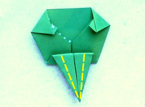 Bonsai Origami Fuchsia flower diagrams Bonsai Origami Fuchsia flower diagrams