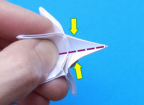 Diagrams for a Bonsai Origami Gardenia plant