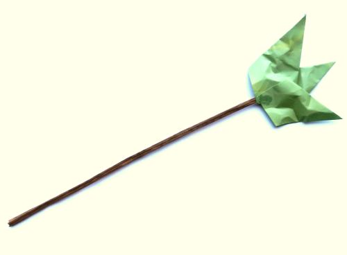 Make a Bonsai Origami Iris Flower Make a Bonsai Origami Iris Flower