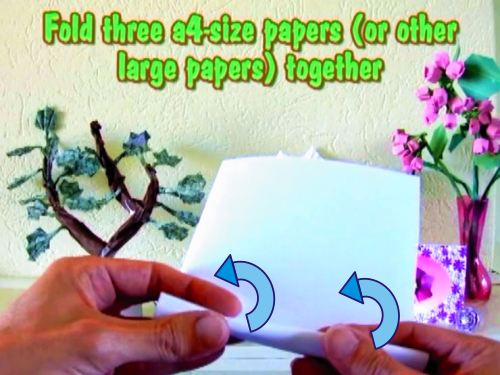 Make an Origami Money Tree