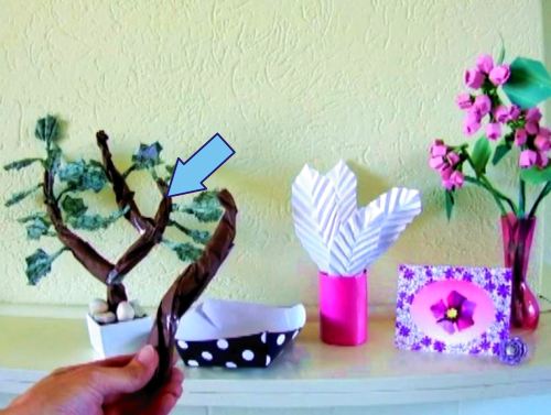 Make an Origami Money Tree