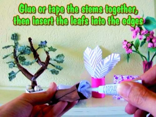 Make an Origami Money Tree