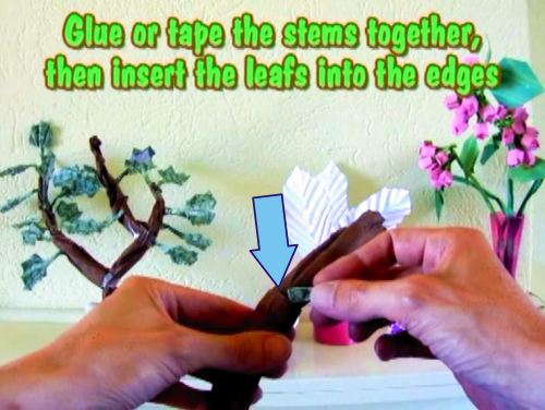 Make an Origami Money Tree