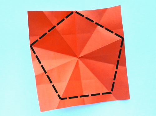 Fold an Origami Narcissus flower Fold an Origami Narcissus flower