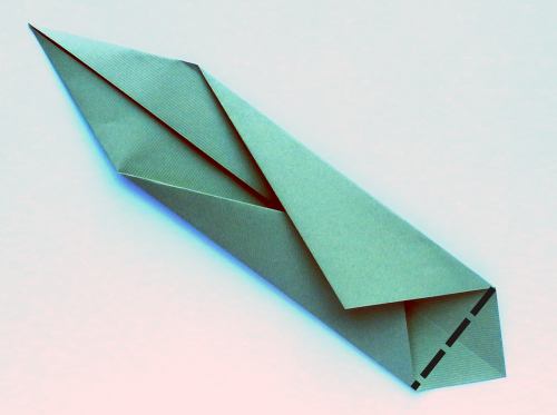 Origami Narcis vouwen