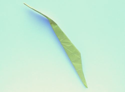 Origami Flower Leaf Origami Flower Leaf