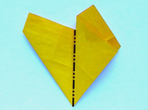 Origami Narcis vouwen