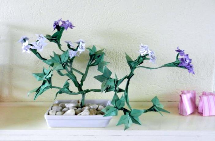 Bonsai Origami Plant