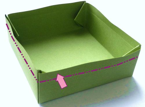 Een Bonsai bak van papier maken Een Bonsai bak van papier maken