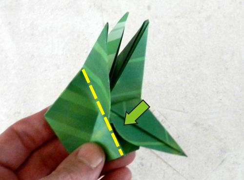 Bonsai Origami Flower Tree folding instructions