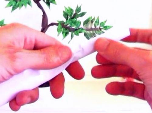 Make a Bonsai Origami Tree