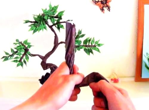 Make a Bonsai Origami Tree