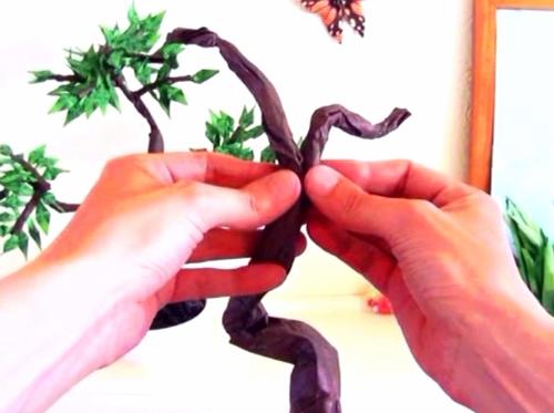 Make a Bonsai Origami Tree