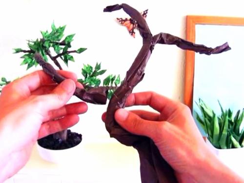 Make a Bonsai Origami Tree