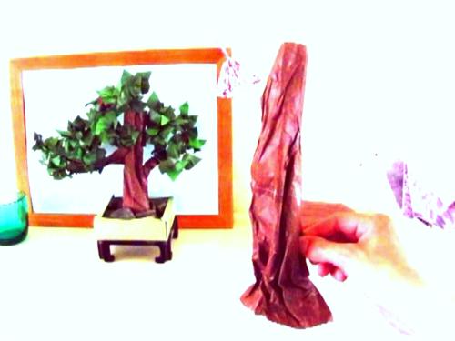 Make a Bonsai Origami Tree