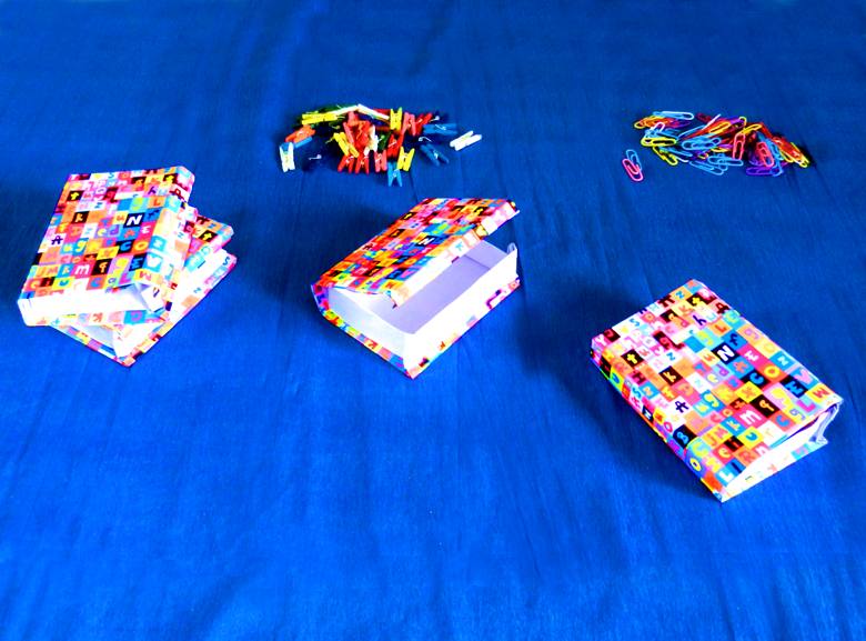 Doosjes in boekvorm Doosjes in boekvorm