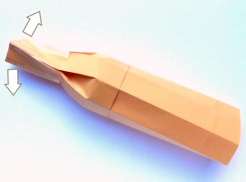 Een fles van papier maken Een fles van papier maken