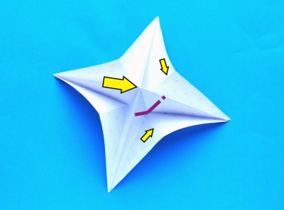 how to fold a cute origami bow with polkadot pattern how to fold a cute origami bow with polkadot pattern