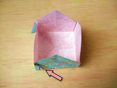 origami doosje origami doosje