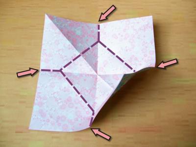 origami doosje