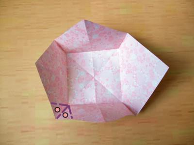 origami doosje