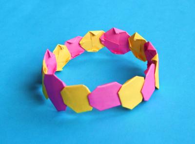 origami bracelet