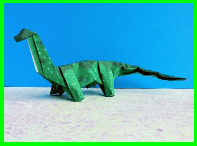 Origami Brachiosaurus