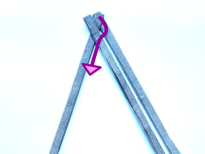 Armband vlechten van papier