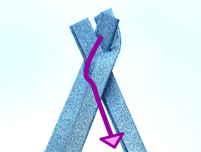 Armband vlechten van papier