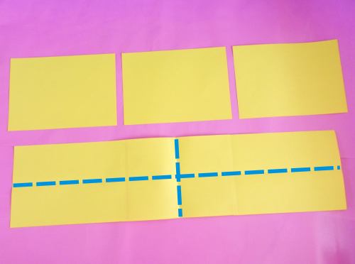 Een brug van papier maken Een brug van papier maken