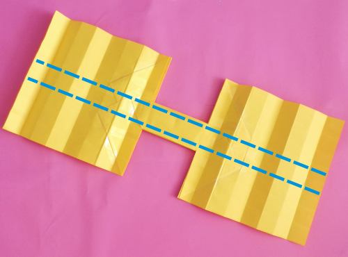Een brug van papier maken Een brug van papier maken