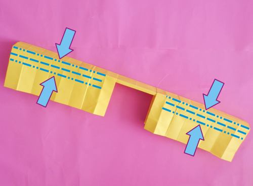 Een brug van papier maken Een brug van papier maken