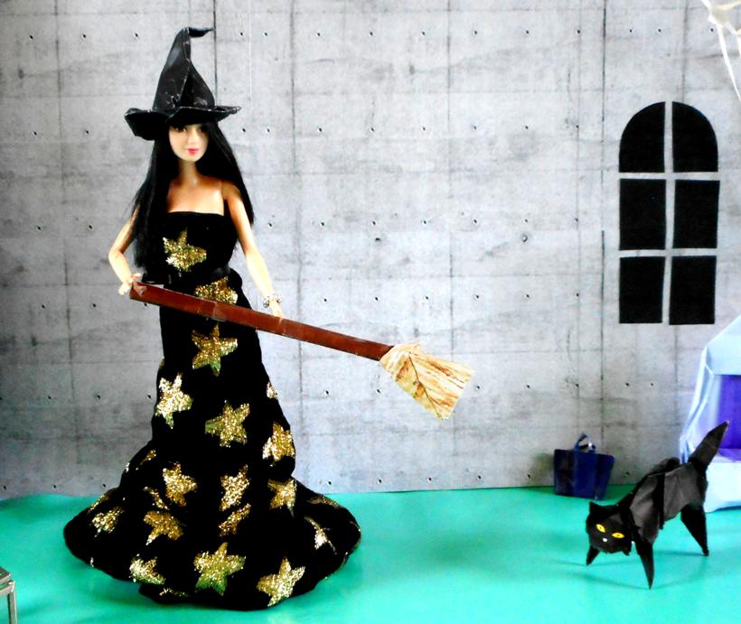 Doll Witch with Broom