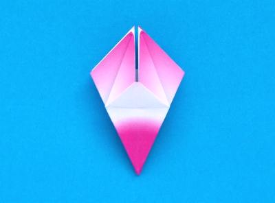 how to make an origami bulb flower how to make an origami bulb flower