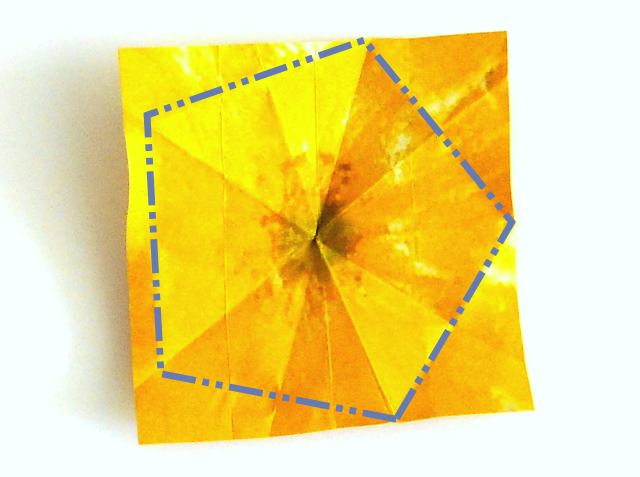 Fold Origami Buttercup flowers Fold Origami Buttercup flowers