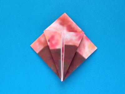 instuctions for folding an origami butterfly