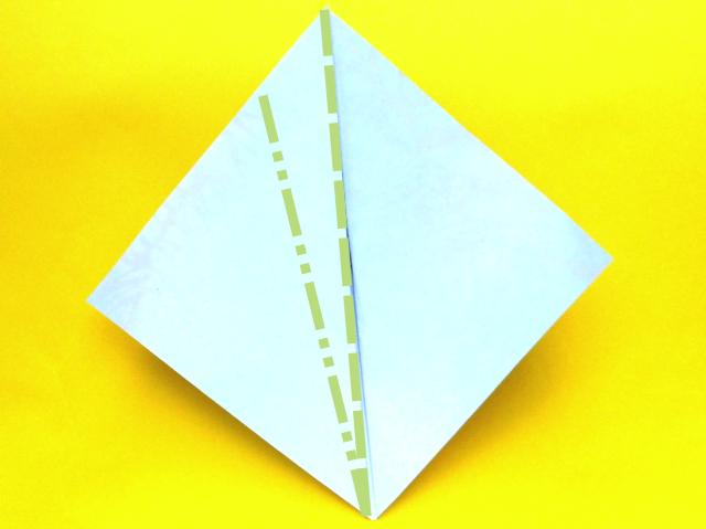 Origami Vlinder vouwen