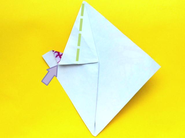 Origami Vlinder vouwen