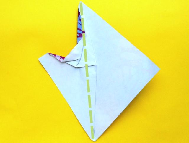 Origami Vlinder vouwen