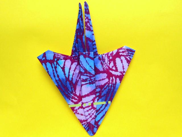 Origami Vlinder vouwen