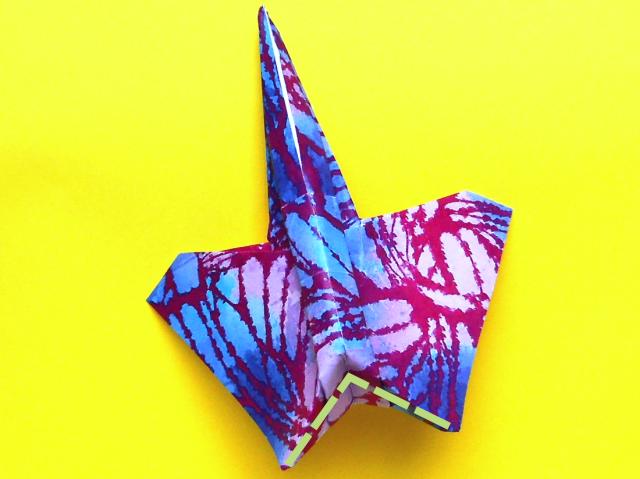 Origami Vlinder vouwen