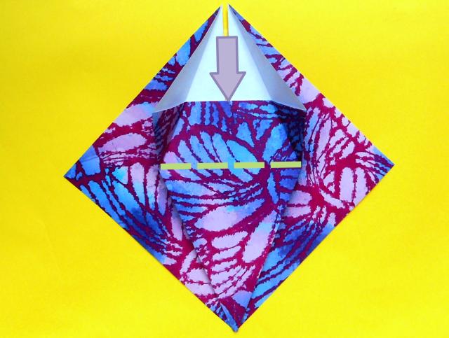 Origami Vlinder vouwen Origami Vlinder vouwen