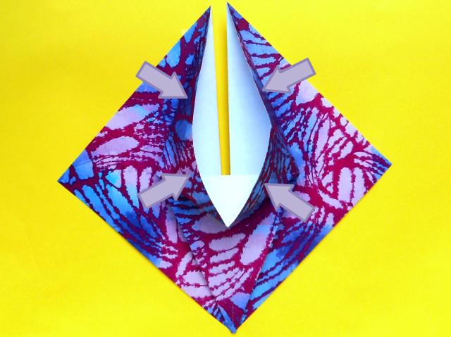 Origami Vlinder vouwen Origami Vlinder vouwen