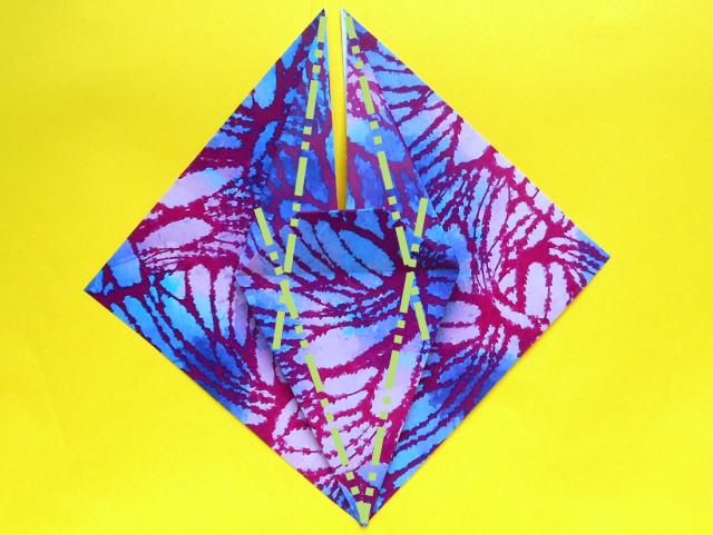 Origami Vlinder vouwen Origami Vlinder vouwen