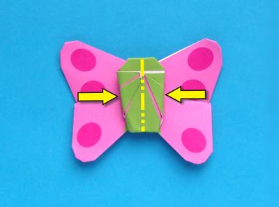 diagrams for an origami butterfly