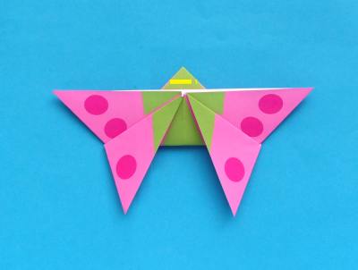een leuke origami vlinder vouwen een leuke origami vlinder vouwen
