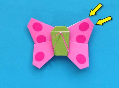 diagrams for an origami butterfly