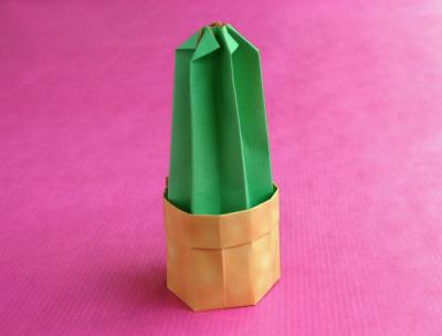 origami cactus origami cactus