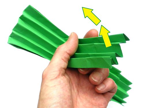 Fold an Origami cactus